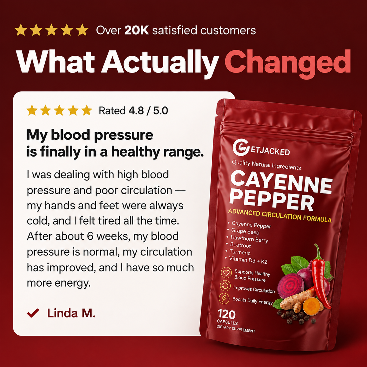 Cayenne Pepper women