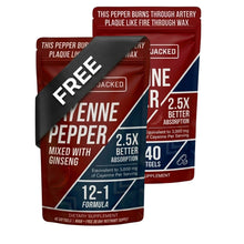 GetJacked Cayenne Softgels + FREE Beetroot Capsules*