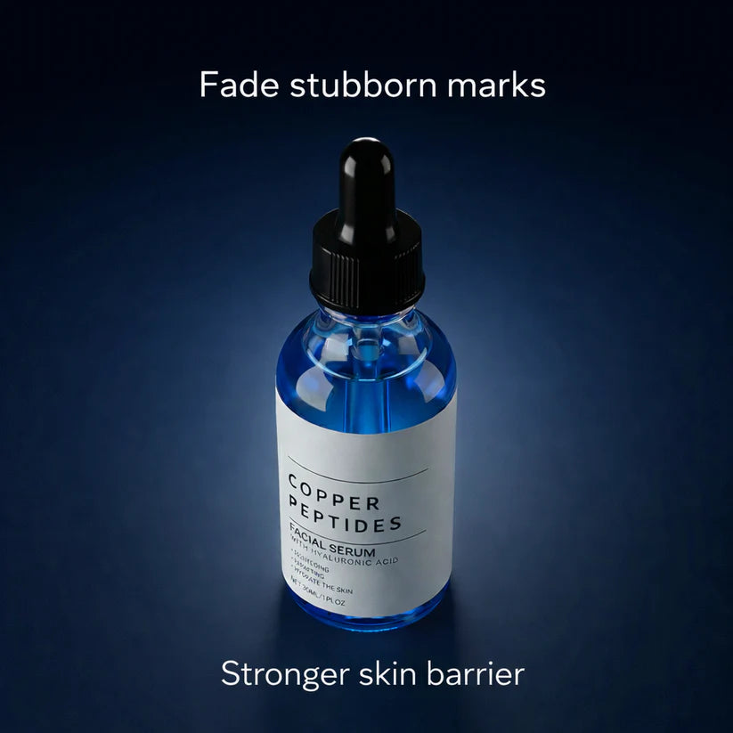 GHK-Cu and Hyaluronic Acid Anti-Aging Facial Serum
