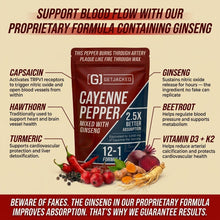 GetJacked Cayenne Softgels + FREE Beetroot Capsules*