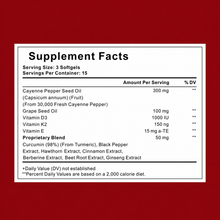 Support Vascular Function with GetJacked Cayenne Softgels