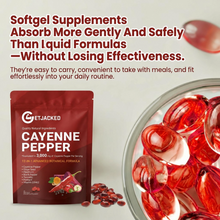 Support Vascular Function with GetJacked Cayenne Softgels 901