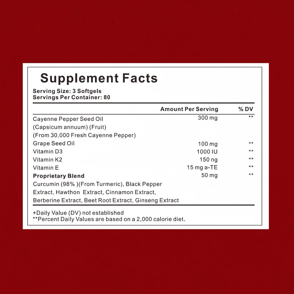 b variant Support Vascular Function with GetJacked Cayenne Softgels (Copy)