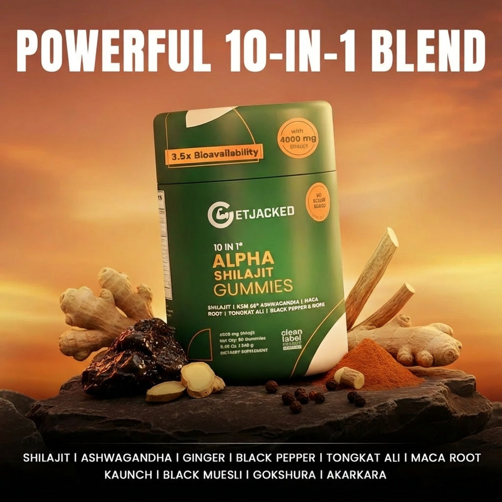 10-IN-1 Alpha Shilajit Gummies