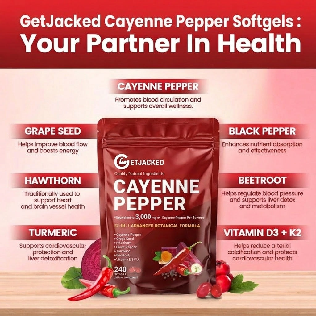 b variant Support Vascular Function with GetJacked Cayenne Softgels (Copy)